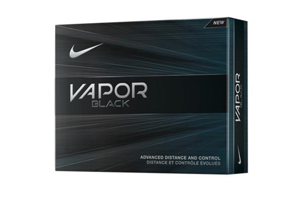 nike vapor black golf balls